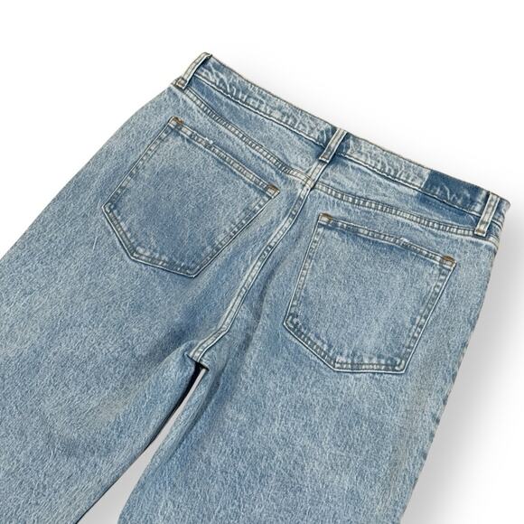 Abercrombie & Fitch The 90s Relaxed Jeans High Rise Womens 32/14 Light Wash - Picture 4 of 8